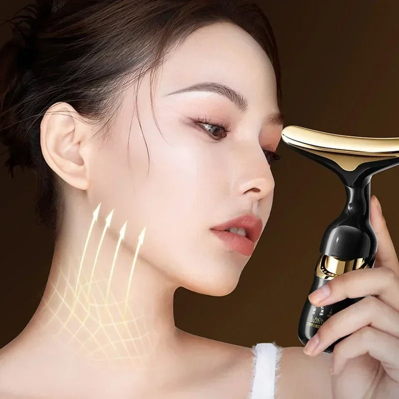 MASAJEADOR FACIAL GlowPulse™ 3-in-1